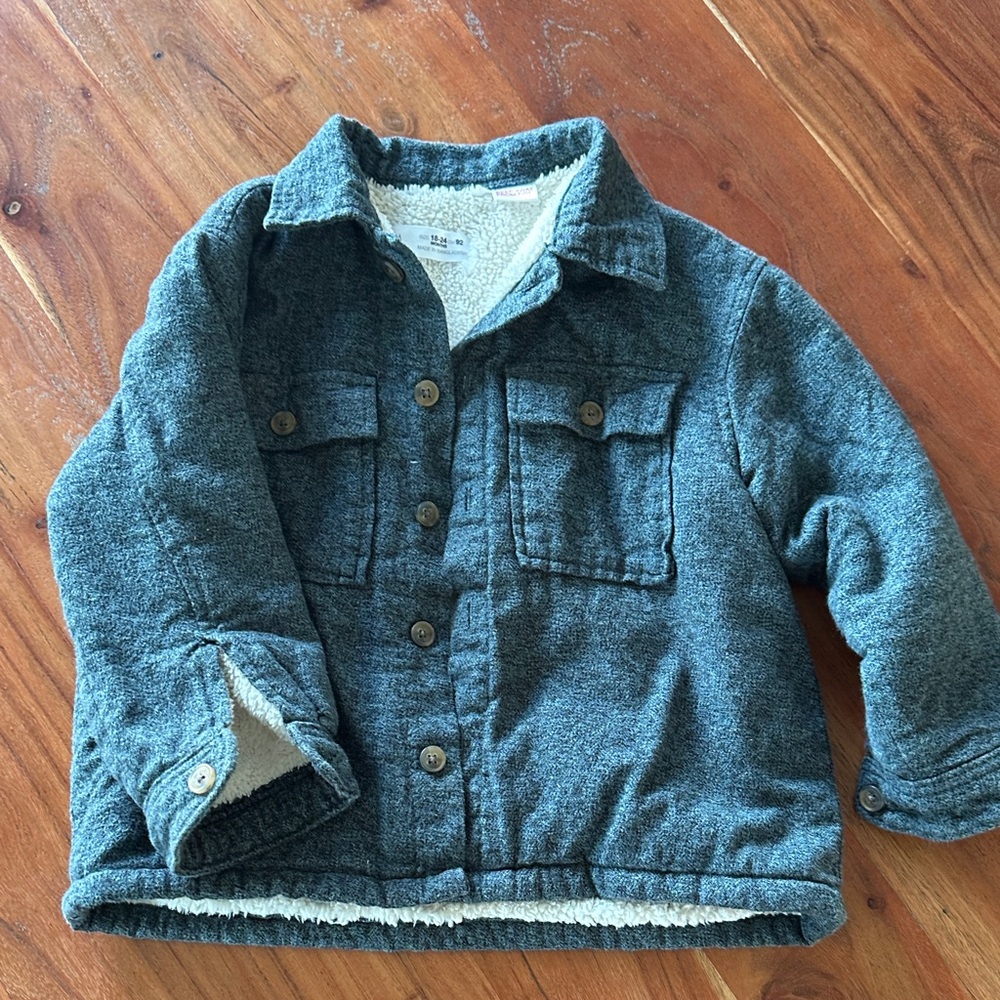 Zara Kids Gray Jean Jacket